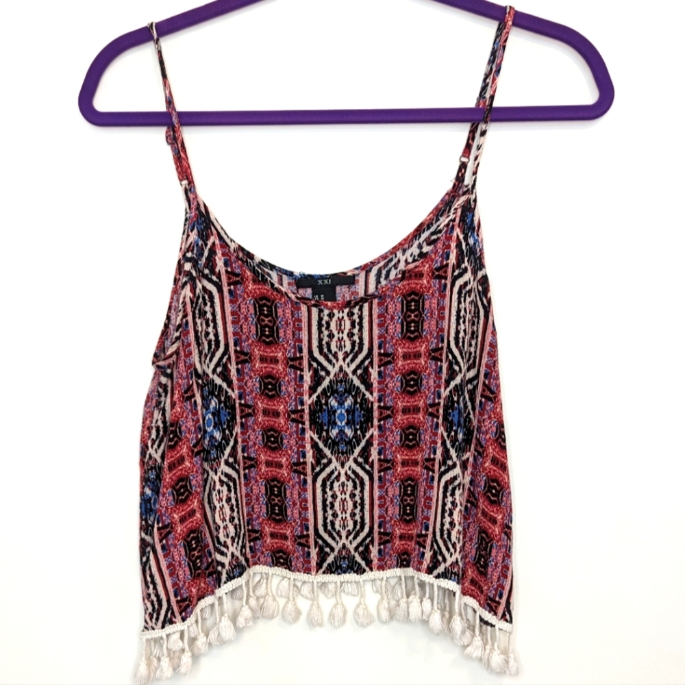 Boho crop top